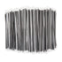 Black Drinking Straw Party Cocktail Plastic Disposable Straws Individual Package - Lets Party