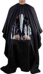 Salon Barber Apron Hair Capes Hair Cutting Hairdressing Cloth Gown Transparent
