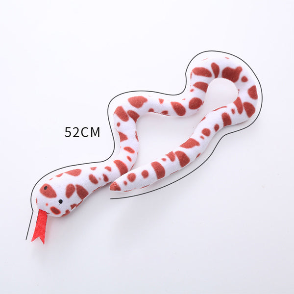 Pet Cat Toy Catnip Snake Plush Toys Cats Chewing Interactive Toy - Lets Party