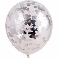 45cm Giant Clear Confetti Balloon Latex Balloons Wedding Birthday Party Balloons