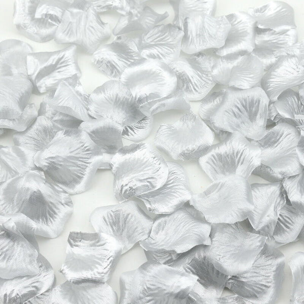 144pcs Artificial Silk Petals Flowers Rose Wedding Flower Girl Basket Decoration - Lets Party