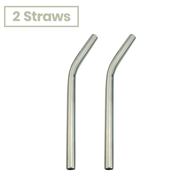 Thick Shake Milkshake Stainless Steel Straws Reusable Metal Drinking Straw Brush - Lets Party
