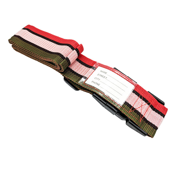 Luggage Strap Code Password Travel Suitcase Secure Lock Safe Nylon Packing Belt - Lets Party
