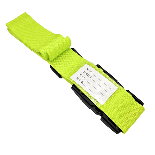 Luggage Strap Code Password Travel Suitcase Secure Lock Safe Nylon Packing Belt - Lets Party