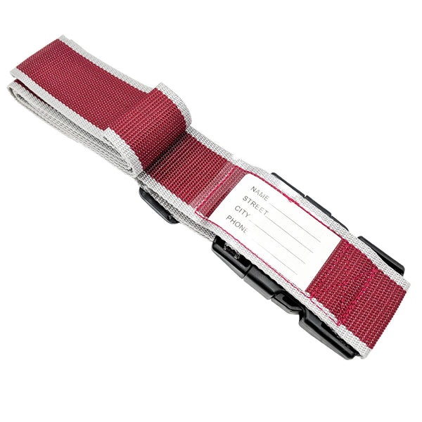 Luggage Strap Code Password Travel Suitcase Secure Lock Safe Nylon Packing Belt - Lets Party