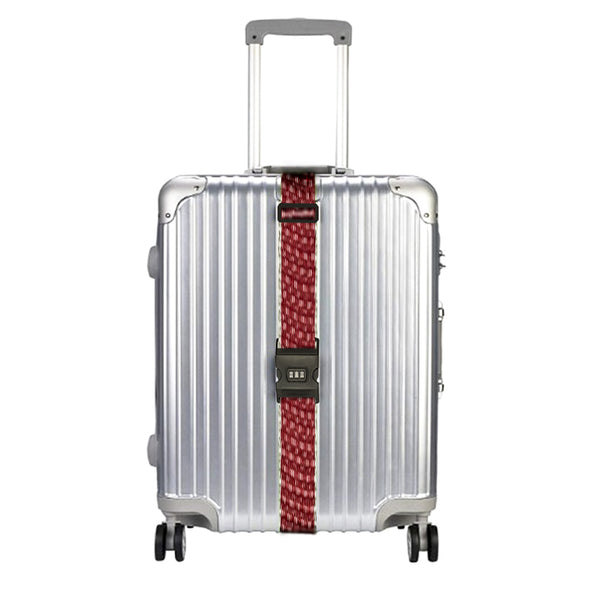 Luggage Strap Code Password Travel Suitcase Secure Lock Safe Nylon Packing Belt - Lets Party