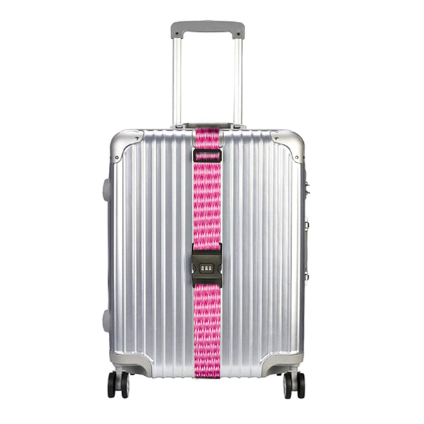 Luggage Strap Code Password Travel Suitcase Secure Lock Safe Nylon Packing Belt - Lets Party