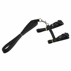 Cat Kitten Pet Walking Harness Lead Nylon Leash Adjustable Collar with Clip