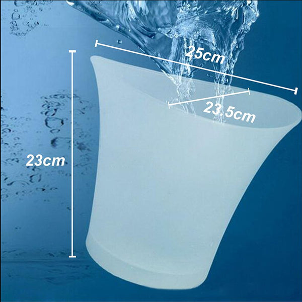 7 Colours LED Ice Buckets Wine Colour Changing Drink Cooler Retro Party Wedding - Lets Party