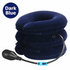 Air Inflatable Neck Pillow Head Cervical Traction Support Stretcher Pain Relief - Lets Party