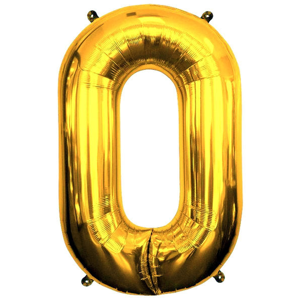40cm Gold Foil Letter Balloons  Birthday Wedding Party Decorations - Lets Party