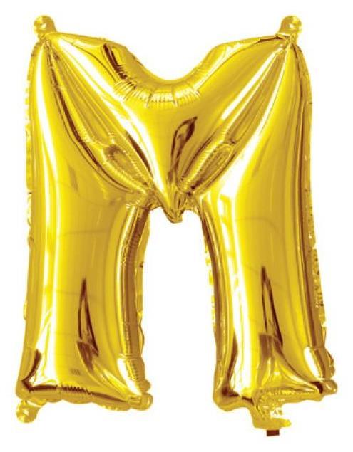 40cm Gold Foil Letter Balloons  Birthday Wedding Party Decorations - Lets Party