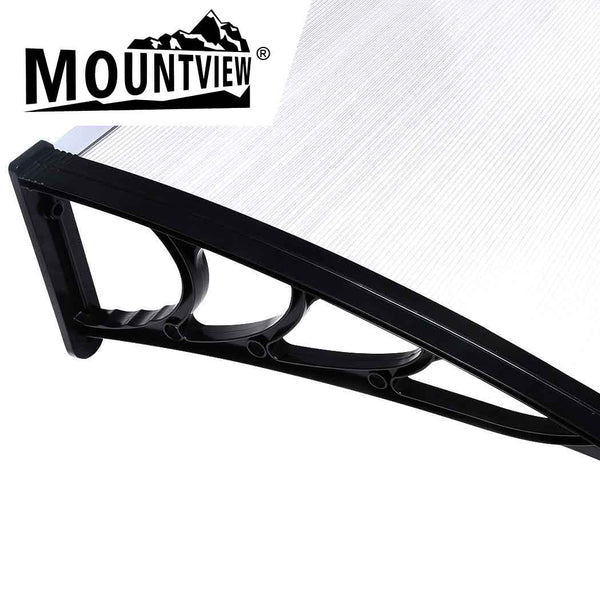 Door Window Awning Outdoor Canopy UV Patio Sun Shield Rain Cover DIY 1M X 6M - Lets Party