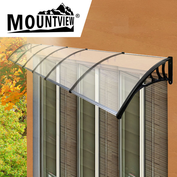 Door Window Awning Outdoor Canopy UV Patio Sun Shield Rain Cover DIY 1M X 6M - Lets Party