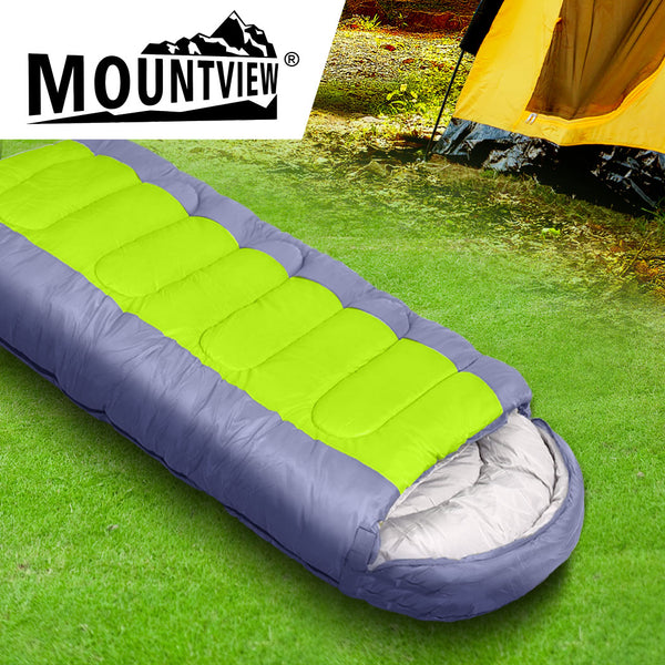 Mountview Sleeping Bag Outdoor Camping Single Bags Hiking Thermal Winter -20℃ - Lets Party