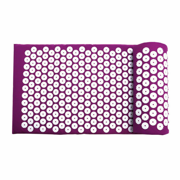 Yoga Massage Acupressure Mat Shakti Sit Lying Mats Pain Stress Soreness Relax - Lets Party