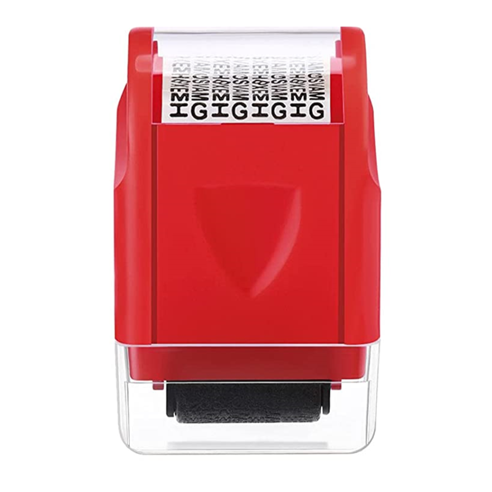 Data Guard Stamp Roller Protection Identity Confidential Privacy ID Theft AU - Lets Party
