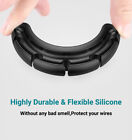 3x USB Charge Cable Holder Desk Cable Clips Organizer Cord Management 3/5/7Cilps