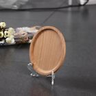 UP50x Clear Plate Stand Display Easel Photo Picture Bowl Dish Holder Frame Clear