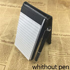 A7 Multifunction Pocket Planner Notebook Small Notepad Note Book Leather Cover