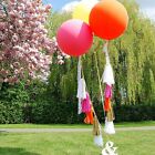 10/20x Rose Gold Tassel Garland Metallic Tinsel Foil Birthday Party Balloon Drop