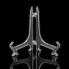 UP50x Clear Plate Stand Display Easel Photo Picture Bowl Dish Holder Frame Clear