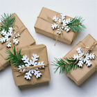 6PCS Christmas Silicone Snowflake Mould Resin Jewelry Making Mold DIY Craft Tool