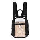 Transparent Backpack Bag Clear PVC Travel Shoulder Bag School Bag Strap Book Bag