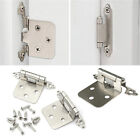 Self Closing Flush Mount Overlay Kitchen Cabinet Door Cupboard Hinges Hinges AUS