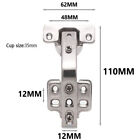 Door Hinge Cabinet Cupboard Hinges Soft Close Full Overlay Wardrobe Home Hinges