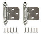 Self Closing Flush Mount Overlay Kitchen Cabinet Door Cupboard Hinges Hinges AUS