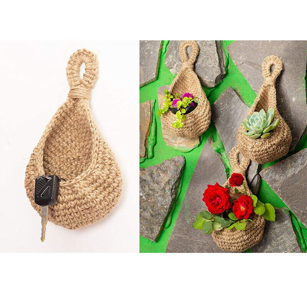 Hanging Wall Organizer Vegetable Fruit Basket Kitchen Storage Pouch Bag DY 6Size