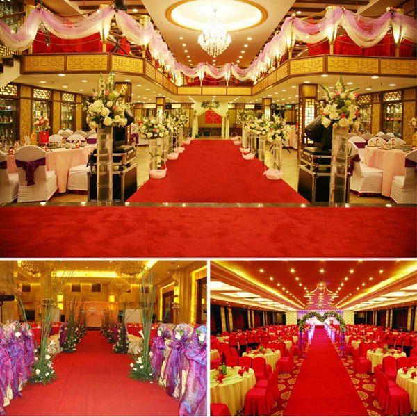 10M Red Carpet Aisle Runner Awards Night Casino Wedding Party Event Mats Decor A