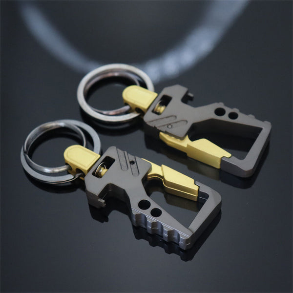Metal Car Key Rings Alloy Chain Stylish Heavy Duty Keyring Keychain Holder Sydne