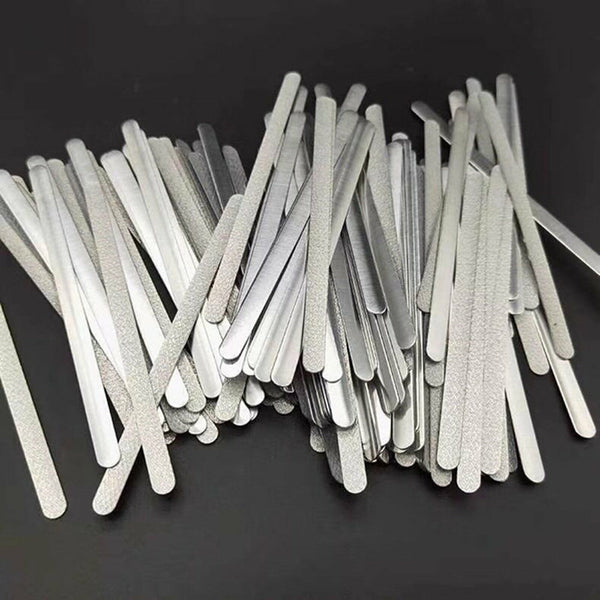 Nose Bridge Strip Aluminum Wire 90MM Adhesive Metal for Face Mask Making