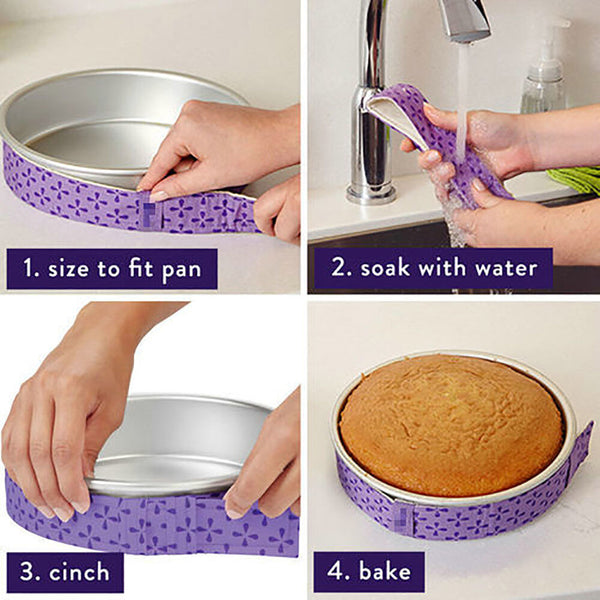 Moist Level Belt Tool Sheet Protection Baking Cake Strips Anti-deformation