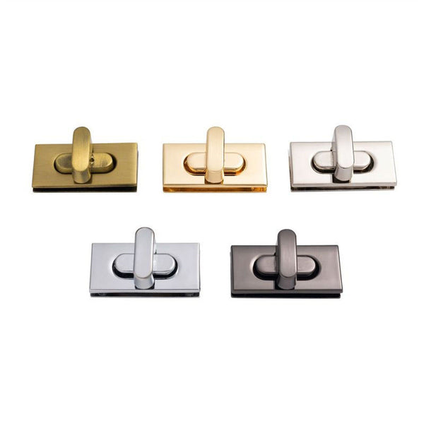 Metal Purse Handbag Closure Twist Lock Turn Lock Clasp DIY Craft Bag Purse Lock