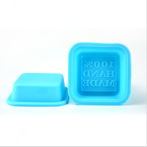 24pcs Silicone Soap Mould For DIY Handmade Soap Making Square Shape Molds AU