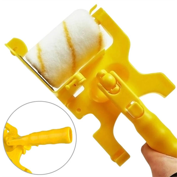 Portable Clean Cut Paint Edger Roller Brush Set For Furniture Home Wall Ceilings