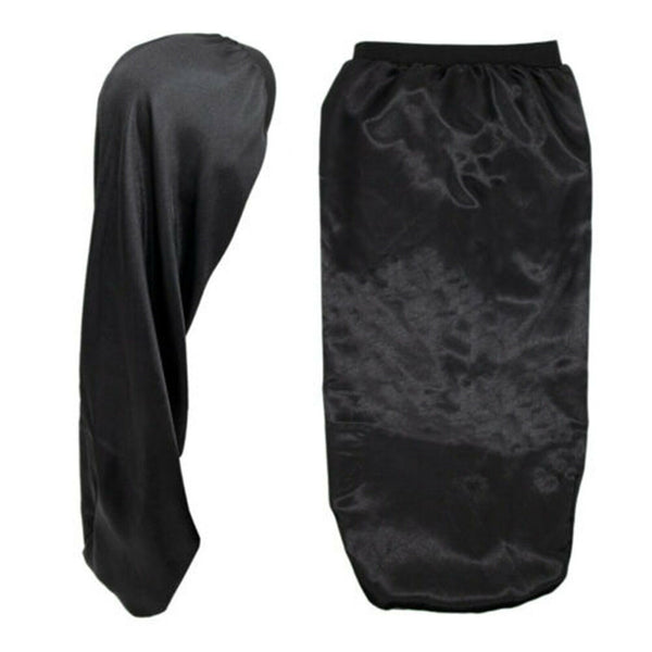 Sleep Cap Satin Silk Bonnet Wrap Hat Headwear Hair Sock Long Head Cover Turban