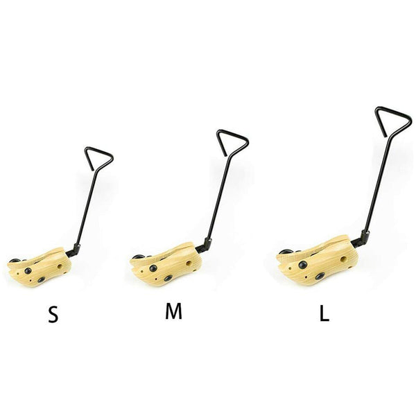 1x Adjustable Boots Shoe Shoes Stretcher Tree Shaper Men Women Pine Wood Support