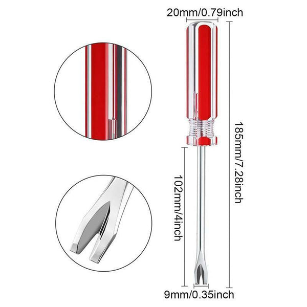 2x U-Screwdriver Screwdriver Bits U Fork Type Magnetic Screwdriver Screw Driver - Lets Party