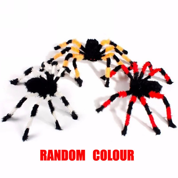 Giant Spider Web Net Halloween Props Haunted House Prop Indoor Outdoor Black AU