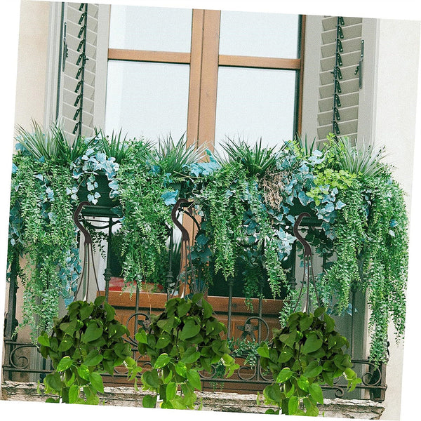 10-50PCS 36cm Flower Pot Hook Hanging Baskets 3 Prong Hanger Plants Hanging Pot
