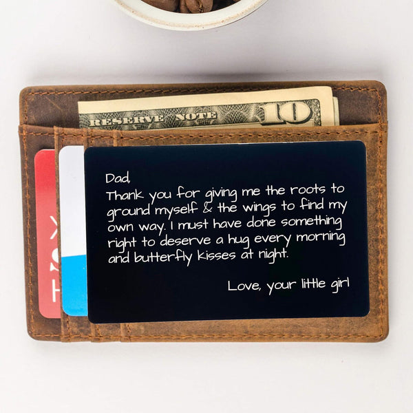 Metal Marking Blank Business ID Cards Name Cards Aluminum Alloy