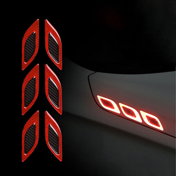 Car Decals Reflective Tape Adhesive Stickers Truck Glow Strips Safety Warning AU