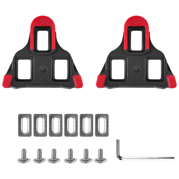 2x Shoes Road Self-locking Bike Cycling Pedal Cleats Set For SM-SH11 SPD-SL AU