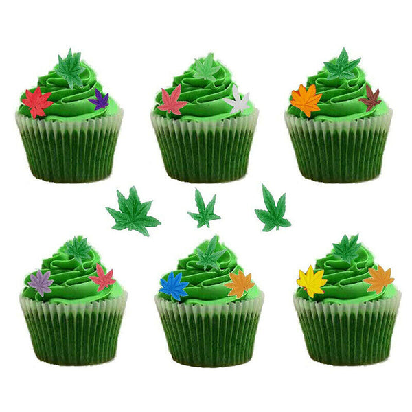 8 Maple Leaf Silicone Mold Baking Moulds For Mousse Cake Fondant Chocolate Candy
