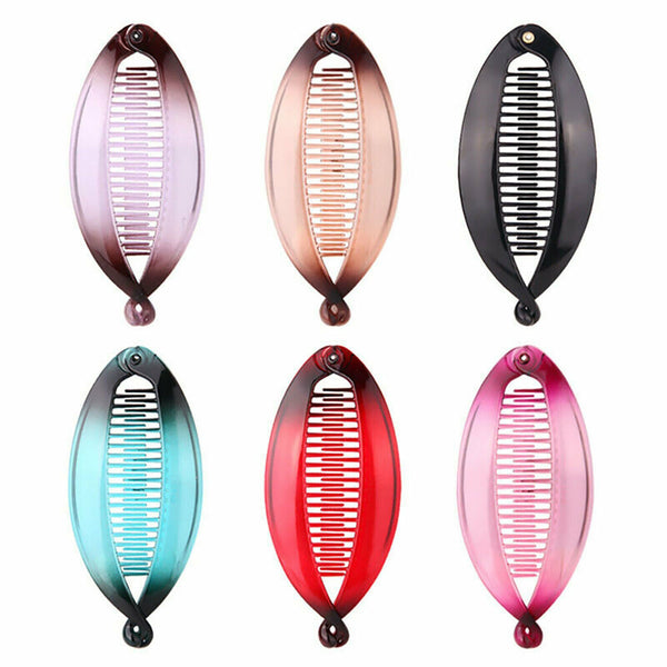 Claw Clips 8pc – Large Fish Shape Hair Clamps Banana Clips
