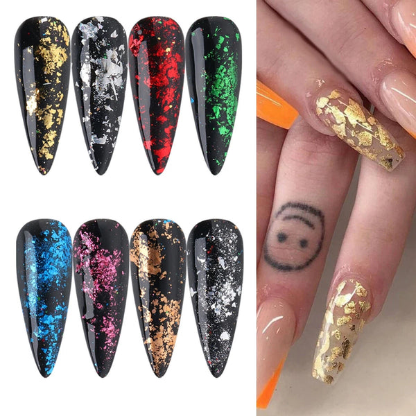Nail Chrome Mirror Effect Powder HIGH Pigment Glitter Dust Manicure Nail Art AU - Lets Party